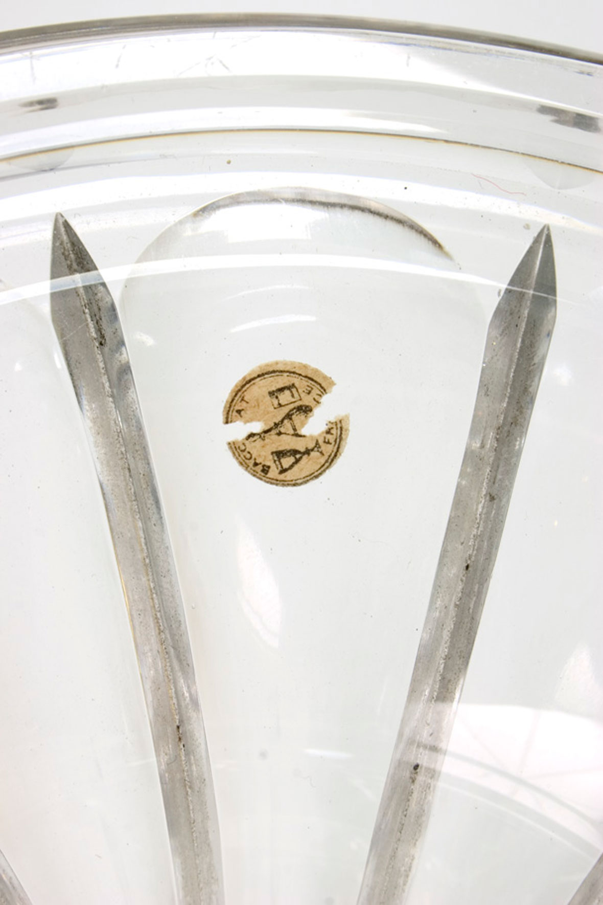 Pair of Monumental Crystal and Gilt Bronze Covered Vases by Baccarat